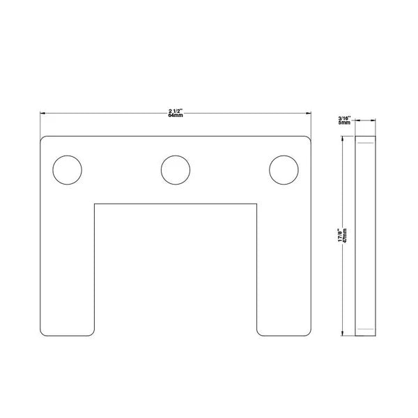 SBI Air Control Rod Guide - SBI Part PL54119