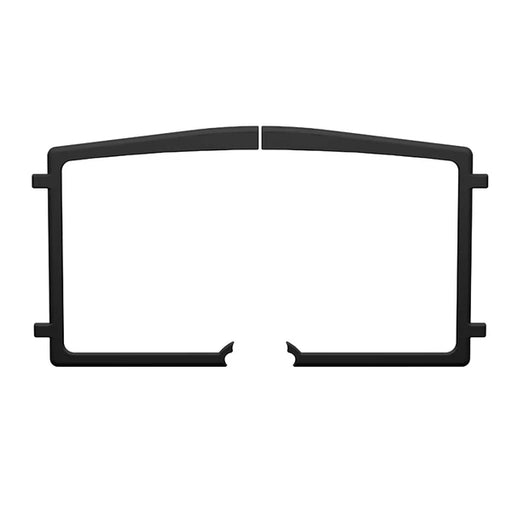 Osburn Black Cast Iron Door Overlay - SBI Part OA10600