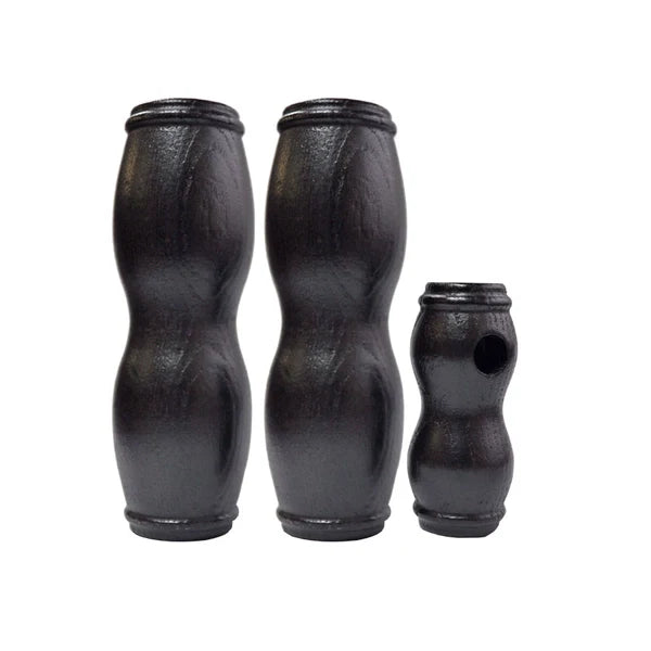 SBI Black Fireplace Handles Fits 1/2" Shaft - SBI Part AC02570
