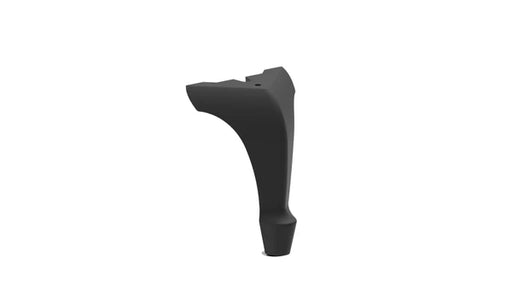 SBI Black Painted Cast Iron Leg With Leveling Blot - SBI Part PL24023