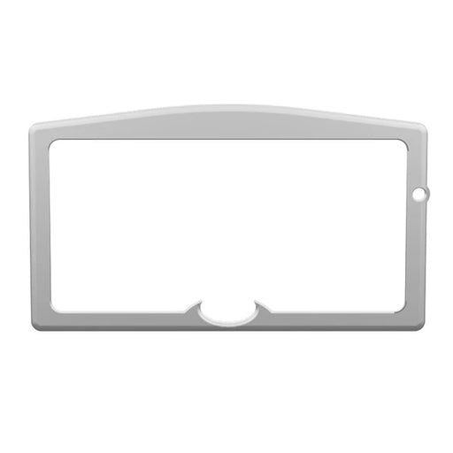 Osburn Brushed Nickel Cast Iron Door Overlay - SBI Part OA10092