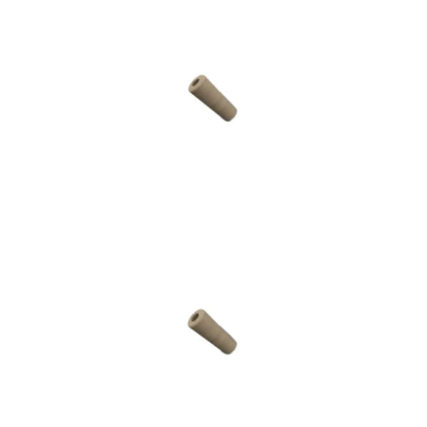 SBI Clear Varnished Wood Handle And Hardware (2 Units) - SBI Part SE31234