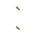 SBI Clear Varnished Wood Handle And Hardware (2 Units) - SBI Part SE31234