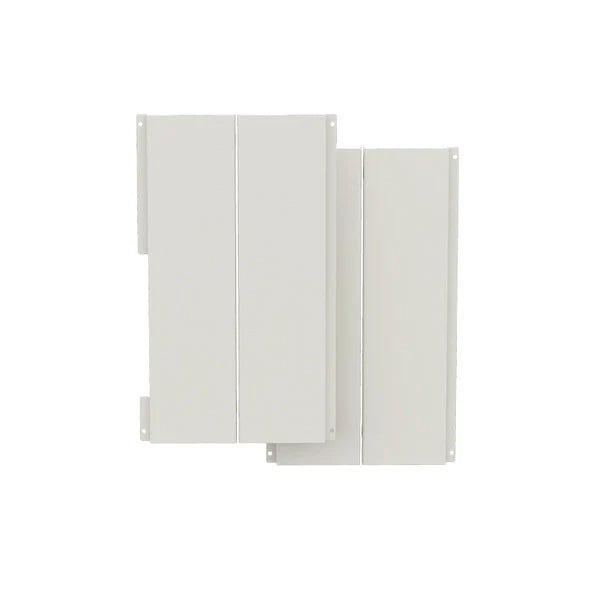 SBI Creme Enameled Decorative Side Panels - SBI Part AC01372