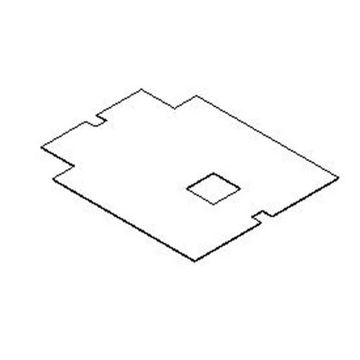 SBI Firebox Bottom Insulation - SBI Part 21299