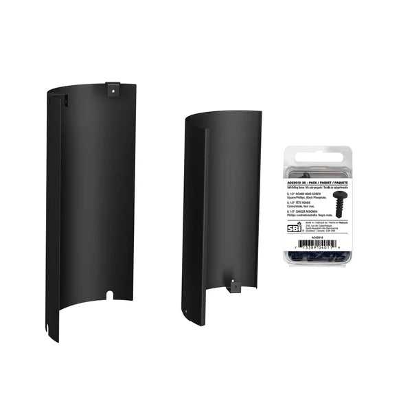 SBI Heat Shield Kit For 6"ø Black Single Wall Pipe - To The Ceiling Installation - SBI Part SP00390