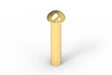 SBI Hinge Pin With Gold Plated Head - SBI Part 30170PG