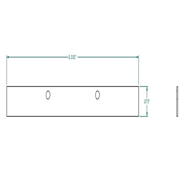SBI Long Side Glass Retainer - SBI Part PL20016