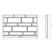 SBI Rear Refractory Brick Panel - SBI Part 22027