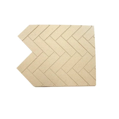 SBI Rear Top Vermiculite Panel - SBI Part 22203