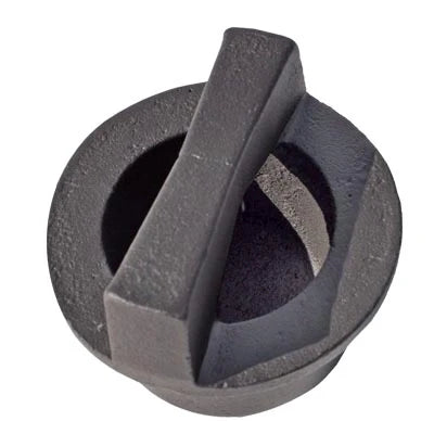 SBI Round Cast Iron Ash Plug - SBI Part 24096
