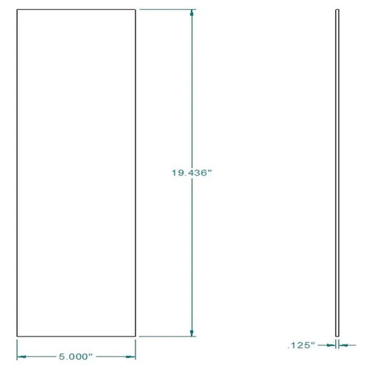SBI Side And Rear Refractory Panel Insulation - SBI Part 21394