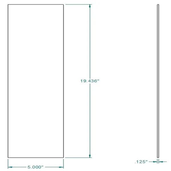 SBI Side And Rear Refractory Panel Insulation - SBI Part 21394
