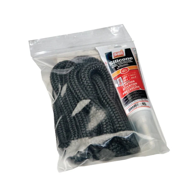 SBI Silicone And 1/4" X 1/2" X 11' Black Gasket Kit - SBI Part AC06200