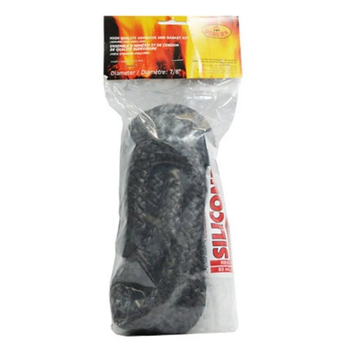 Osburn Silicone And 7/8" X 8' Black Door Gasket Kit - SBI Part OA11390