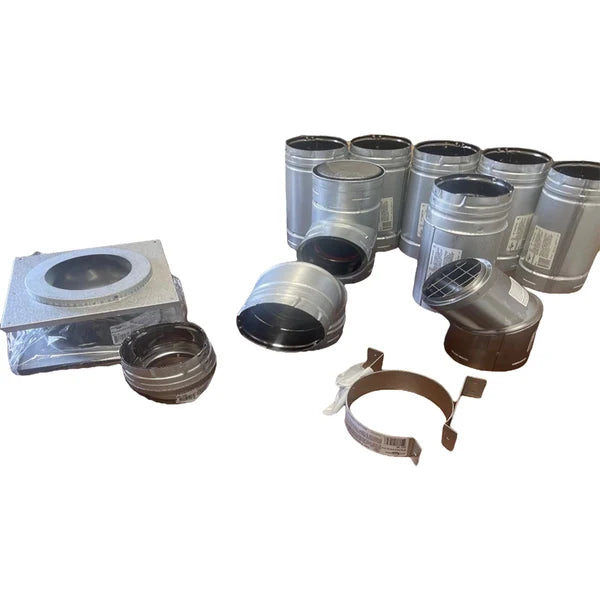 SBI Simpson Dura-vent 4" Pellet Vent Ground Floor Kit (ac-4epv-gfk) - SBI Part 49795