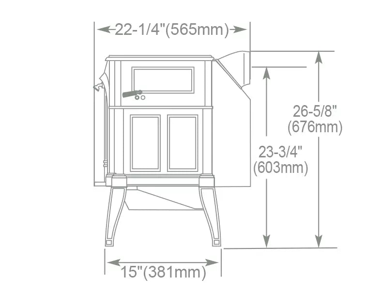 Vermont Castings Encore Wood Stove — Cozy Glow Stoves