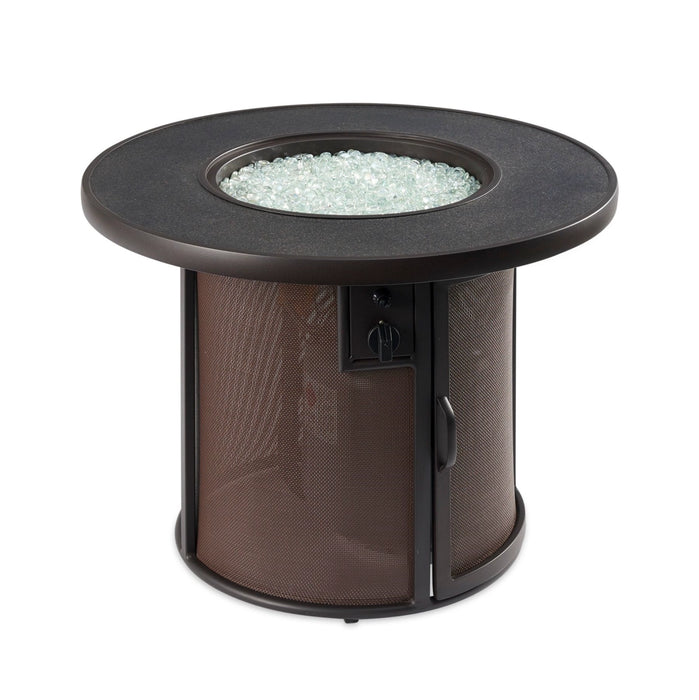 The Outdoor Greatroom Company Stonefire Round Gas Fire Pit Table