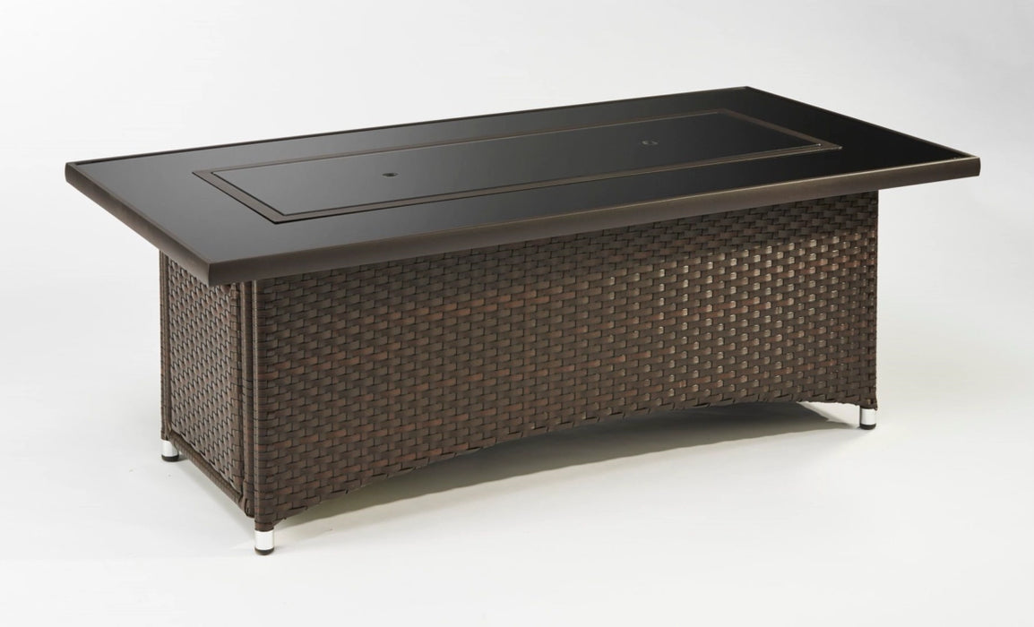 The Outdoor Greatroom Company Montego Linear Gas Fire Pit Table