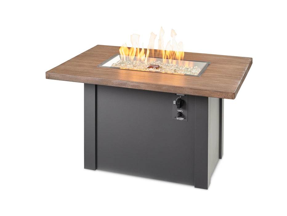 The Outdoor Greatroom Company Havenwood Rectangular Gas Fire Pit Table