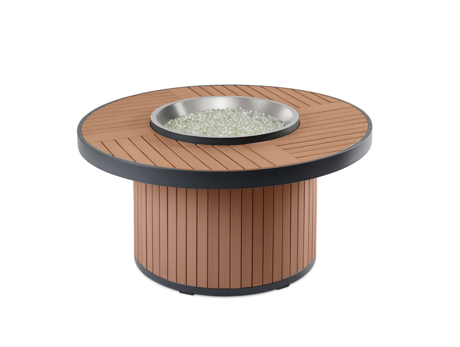 The Outdoor Greatroom Company Kenwood Round Gas Fire Table