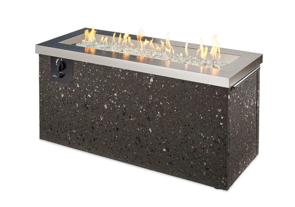 The Outdoor Greatroom Company Key Largo Linear Gas Fire Pit Table